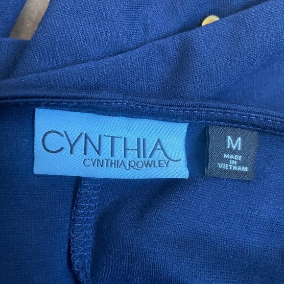 Cynthia Rowley Navy Studded Shift Dress - Picture 6 of 6